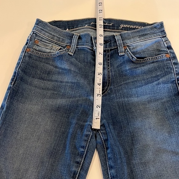 7 For All Mankind Gwenevere Mid Rise Skinny Size 25 - Picture 5 of 16